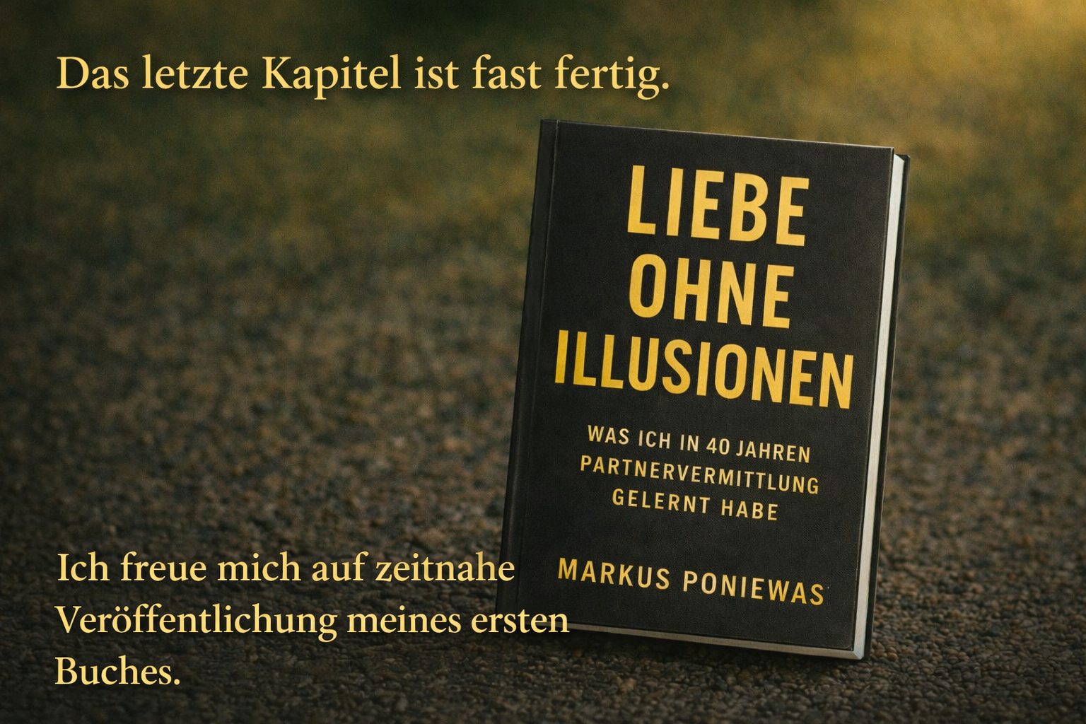 Book “Love Without Illusions” by Markus Poniewas – Experiences from 40 years of matchmaking at PV-Exklusiv